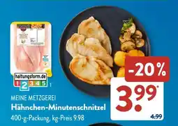 Aldi Süd MEINE METZGEREI Hähnchen-Minutensteak Angebot