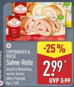 Aldi Nord COPPENRATH & WIESE Sahne-Rolle Angebot