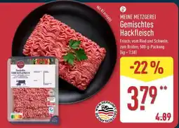 Aldi Nord MEINE METZGEREI Gemischtes Hackfleisch Angebot