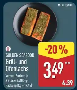 Aldi Nord GOLDEN SEAFOOD Grill- und Ofenlachs Angebot