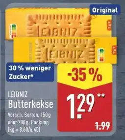 Aldi Nord LEIBNIZ Butterkekse Angebot