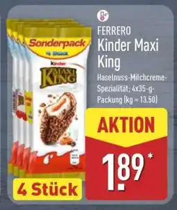 Aldi Nord Kinder Maxi King Angebot