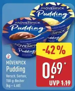 Aldi Nord MÖVENPICK Pudding Angebot