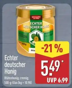 Aldi Nord Echter deutscher Honig Angebot