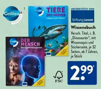 Aldi Süd Wissensbuch Angebot