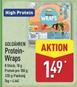 Aldi Nord GOLDÄHREN Protein-Wraps Angebot