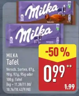 Aldi Nord Milka Tafel Angebot