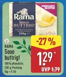 Aldi Nord Rama Sooo Buttrig Angebot