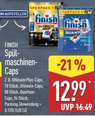 Aldi Nord FINISH Spülmaschinen-Caps Angebot