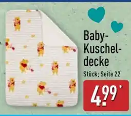 Aldi Nord Baby-Kuscheldecke Angebot
