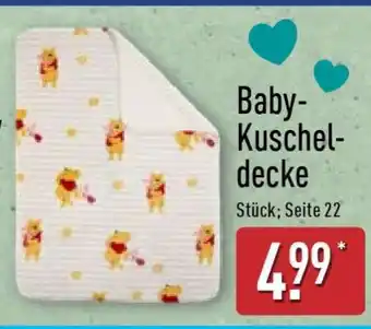 Aldi Nord Baby-Kuscheldecke Angebot