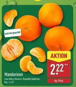 Aldi Nord Mandarinen Angebot
