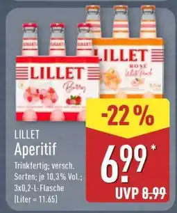 Aldi Nord LILLET Aperitif Angebot