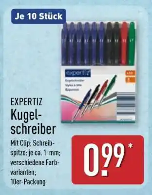 Aldi Nord EXPERTIZ Kugelschreiber Angebot