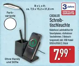 Aldi Nord CASALUX Schreibtischleuchte Angebot