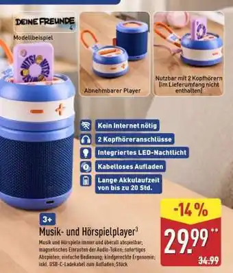 Aldi Nord Musik- und Hörspielplayer Angebot