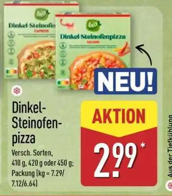 Aldi Nord Dinkel-Steinofenpizza Angebot
