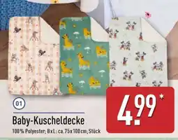 Aldi Nord Baby-Kuscheldecke Angebot