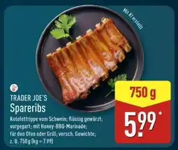 Aldi Nord TRADER JOE'S Spareribs Angebot