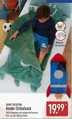 Aldi Nord HOME CREATION Kinder-Schlafsack Angebot