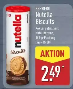 Aldi Nord FERRERO Nutella Biscuits Angebot