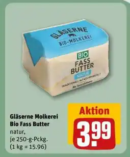 REWE Gläserne Molkerei Bio Fass Butter Angebot