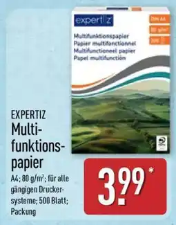 Aldi Nord EXPERTIZ Multifunktionspapier Angebot