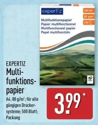 Aldi Nord EXPERTIZ Multifunktionspapier Angebot