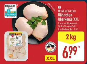 Aldi Nord MEINE METZGEREI Hähnchen-Oberkeule XXL Angebot