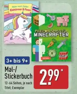 Aldi Nord Mal-/ Stickerbuch Angebot