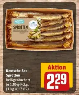 REWE Deutsche See Sprotten Angebot
