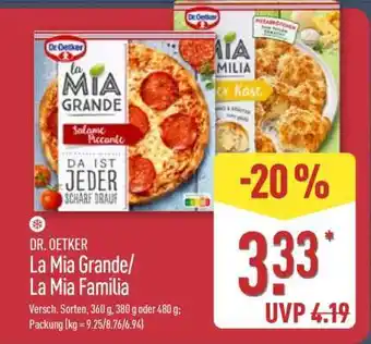 Aldi Nord La Mia Grande/La Mia Familia Angebot