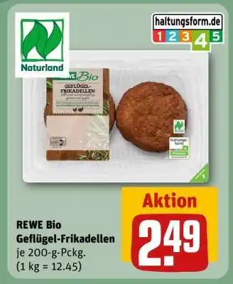 REWE REWE Bio Geflügel-Frikadellen Angebot
