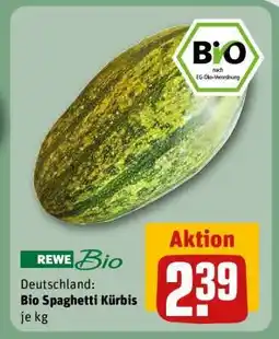 REWE Bio Spaghetti Kürbis Angebot