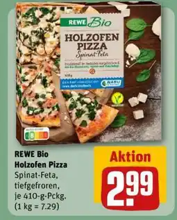 REWE REWE Bio Holzofen Pizza Angebot