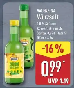 Aldi Nord VALENSINA Würzsaft Angebot