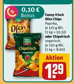 REWE FUNNY-FRISCH Ofen-Chips Angebot
