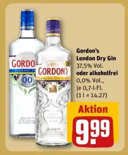 REWE Gordon’s London Dry Gin Angebot