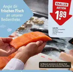 REWE Lachs-Filet Angebot