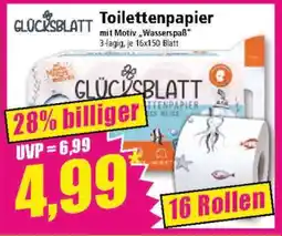 Norma GLÜCKSBLATT Toilettenpapier Angebot
