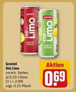 REWE GRANINI Die Limo Angebot