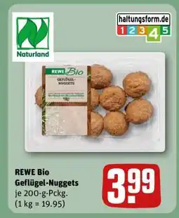 REWE REWE Bio Geflügel-Nuggets Angebot