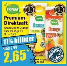 Norma Premium-Direktsaft Angebot