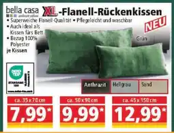 Norma XL-Flanell-Rückenkissen Angebot