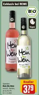 REWE Mein Bio Wein Angebot