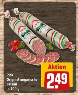 REWE Pick Original Ungarische Salami Angebot