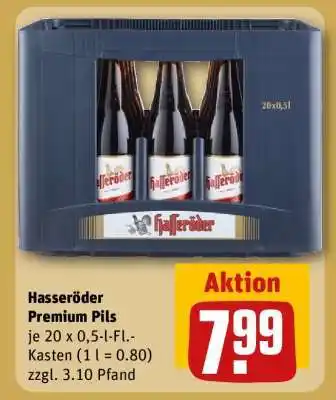 REWE HASSERÖDER Premium Pils Angebot