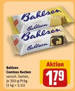 REWE Bahlsen Comtess Kuchen Angebot