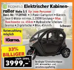 Norma Econelo Elektrischer Kabinenroller Nelo 3.1 Angebot