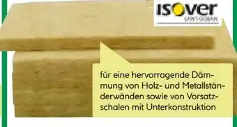 BayWa Isover Trennwandplatte Akustic TP1 Angebot